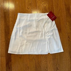 White Mini Skirt